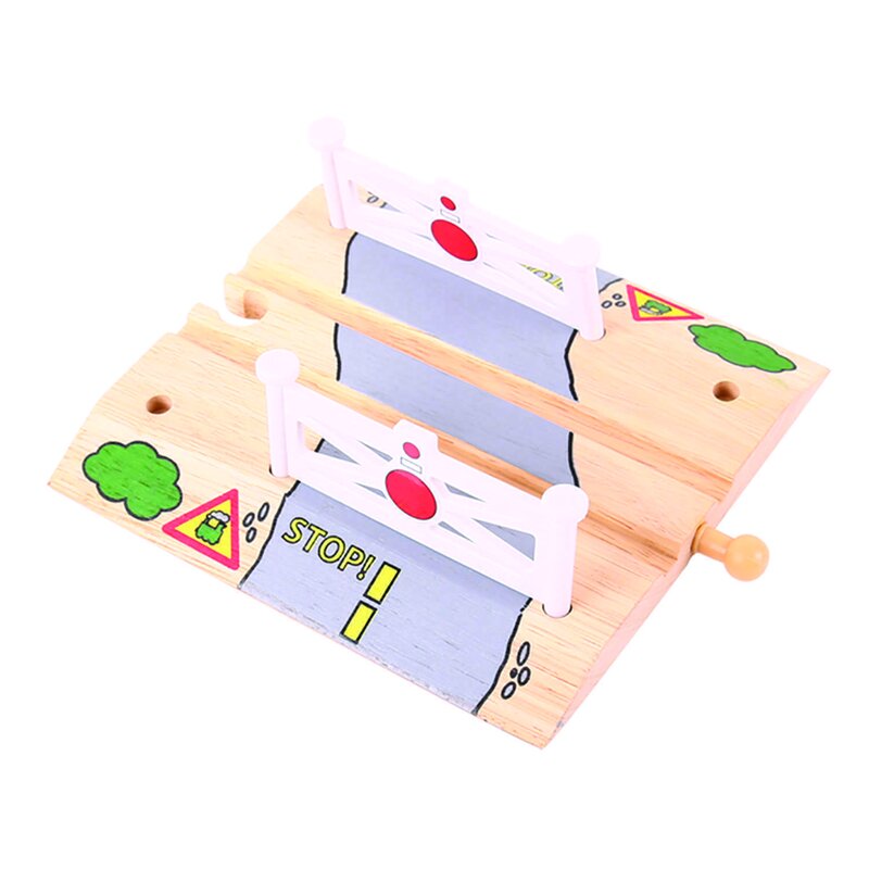 Bigjigs - trecere la nivel cu calea ferata