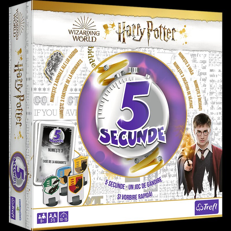 Trefl - joc 5 secunde harry potter in limba romana