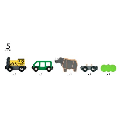BRIO - Tren din lemn Safari
