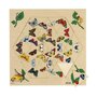 Educo - Puzzle din lemn Fluturi Puzzle Copii, piese 24 - 1