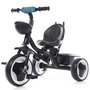 Tricicleta copii, Chipolino, Jazz Mecanism de pedalare libera, Suport picioare, Control al directiei, Rotire 360 grade, Turcoaz - 4