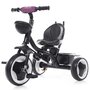 Tricicleta copii, Chipolino, Jazz Mecanism de pedalare libera, Suport picioare, Control al directiei, Rotire 360 grade, Violet - 4
