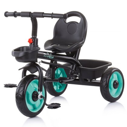Chipolino - Tricicleta Pulse Mecanism de pedalare libera, Suport picioare, Control al directiei, Transformabila Mint