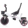 Tricicleta copii, Chipolino, Jetro Mecanism de pedalare libera, Suport picioare, Control al directiei, Rotire 360 grade Dhalia - 5