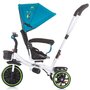 Tricicleta copii, Chipolino, Jetro ocean Mecanism de pedalare libera, Suport picioare, Control al directiei, Rotire 360 grade - 3