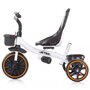 Tricicleta copii, Chipolino, Jetro vanilla Mecanism de pedalare libera, Suport picioare, Control al directiei, Rotire 360 grade - 5