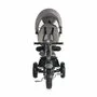 Tricicleta copii, Lorelli, Enduro Suport picioare, Control al directiei, Rotire 360 grade, Scaun reglabil Luxe, Gri - 2