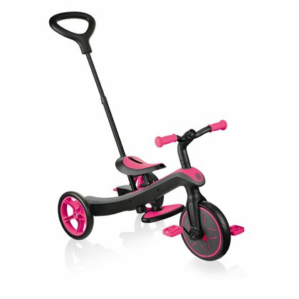 Tricicleta Globber Explorer 4 in 1 roz