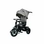 Tricicleta copii, Lorelli, Jaguar Eva Wheels Suport picioare, Control al directiei, Rotire 360 grade, Scaun reglabil Luxe, Gri - 1