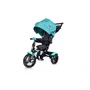Tricicleta copii, Lorelli, Neo Air Wheels, Suport picioare, Control al directiei, Rotire 360 grade, Scaun reglabil, Verde - 1