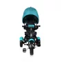 Tricicleta copii, Lorelli, Neo Air Wheels, Suport picioare, Control al directiei, Rotire 360 grade, Scaun reglabil, Verde - 3