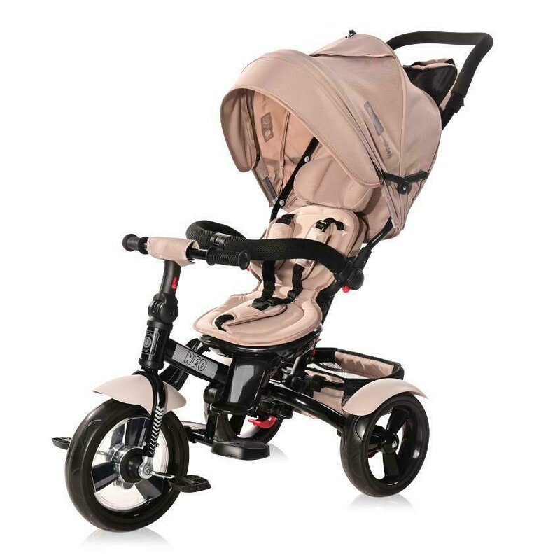 Lorelli - Tricicleta NEO EVA Wheels, Ivory