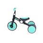 Lorelli - Tricicleta pentru copii, Buzz, complet pliabila, Black & Turquoise - 3