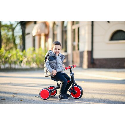 Lorelli - Tricicleta pentru copii, Buzz, complet pliabila, Red