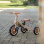 Tricicleta, Petite&Mars, Turbo Plus, 5 in 1, Multifunctionala, Vehicul de impins, Bicicleta cu/fara pedale, Cu maner de ghidaj, Detasabil, Roti din cauciuc, Capotina pentru soare, Pana la 25 kg, 1.5-5 ani, Bej - 19