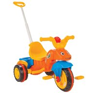 Pilsan - Tricicleta  Caterpillar orange cu maner