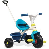 Smoby - Tricicleta Be Fun Mecanism de pedalare libera, Control al directiei, Albastru