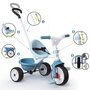 Tricicleta copii, Smoby, Be Move Mecanism de pedalare libera, Control al directiei, Albastru - 3