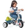 Tricicleta copii, Smoby, Be Move Mecanism de pedalare libera, Control al directiei, Albastru - 8