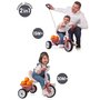 Tricicleta copii, Smoby, Be Move Mecanism de pedalare libera, Control al directiei, Roz - 4