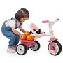 Tricicleta copii, Smoby, Be Move Mecanism de pedalare libera, Control al directiei, Roz - 7