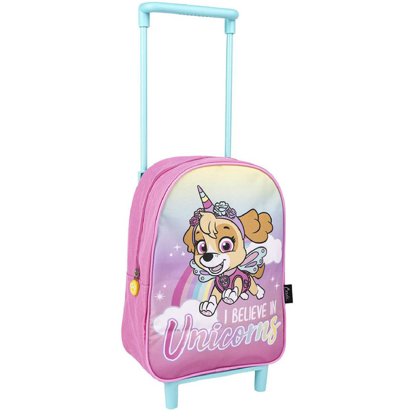 Troler pliabil skye paw patrol, 22x29x10 cm