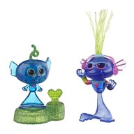 Hasbro - Set figurine Techno Reef Bobble , Trolls , 2 bucati , Multicolor