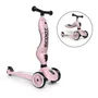 Trotineta copii cu sezut, transformabila 2in1, HighwayKick 1 Rose, 1-5 ani, pana la 50 kg, Scoot  Ride - 2