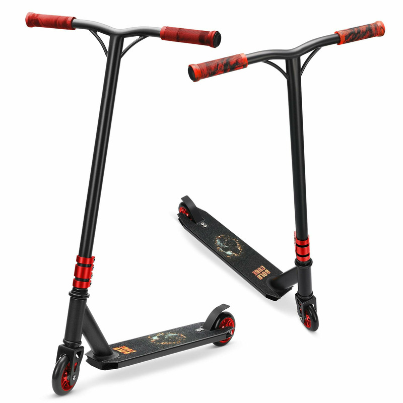 Trotineta de scheme freestyle - Scooter DELUXE Negru 2 roti