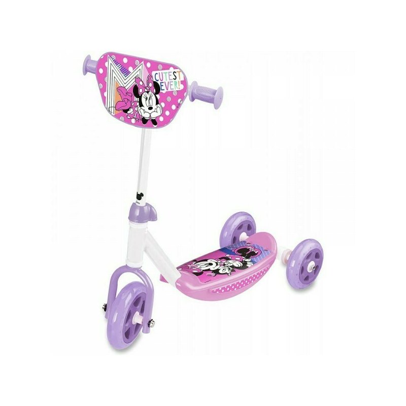 Saica - trotineta pentru copii cu 3 roti minnie cu roti din silicon