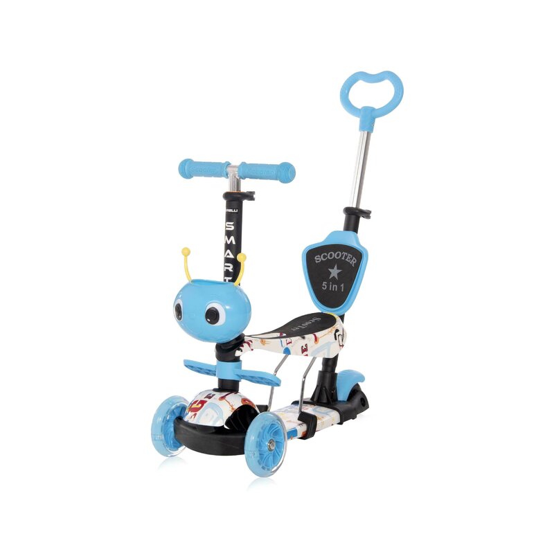 Lorelli Junior - Trotineta pentru copii Smart Plus Blue Tracery