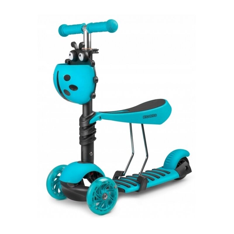 Ricokids - trotineta buggy - albastru