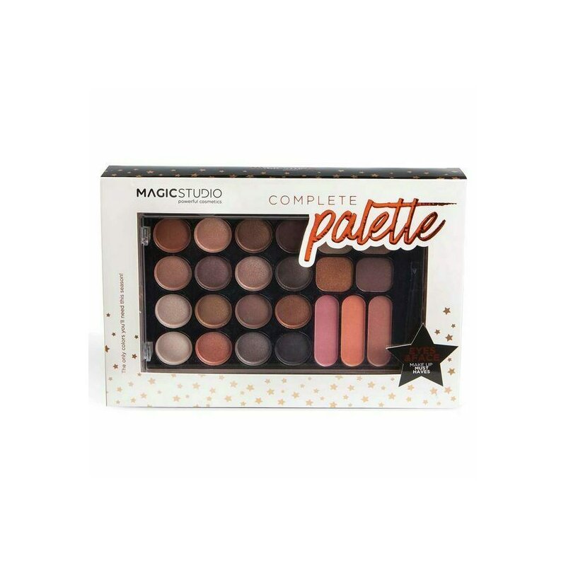 Trusa de machiaj complete palette, magic studio, cu 20 farduri pentru pleoape