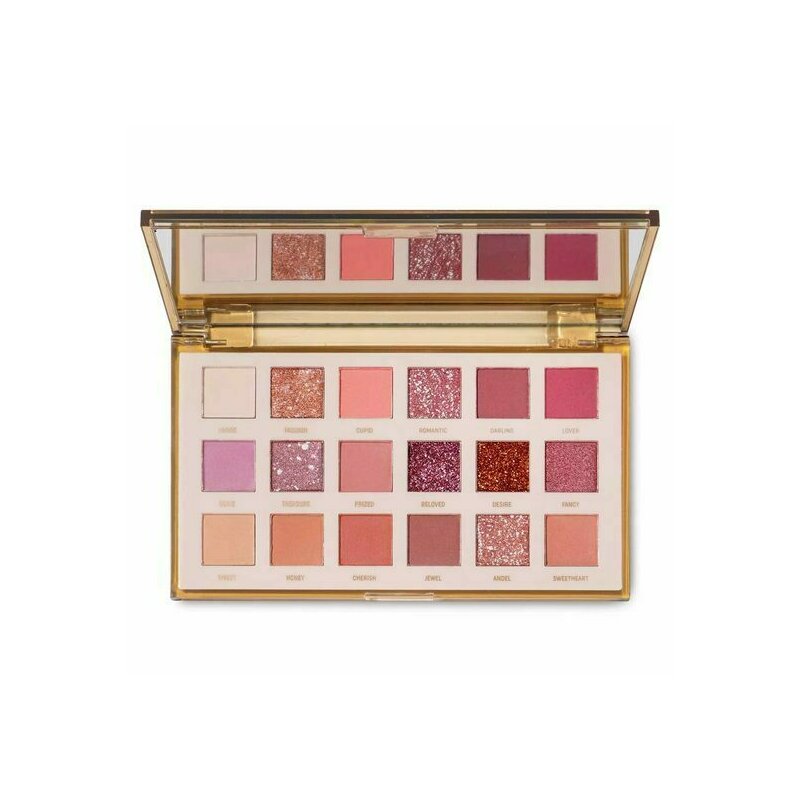 Trusa de machiaj cu oglinda, very nude eyeshadow palette, magic studio