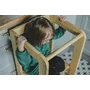 Inaltator Learning Tower Ajustabil, Ajutor de bucatarie MeowBaby  , lemn natur - 8