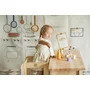 Inaltator Learning Tower Ajustabil, Ajutor de bucatarie MeowBaby  , lemn natur - 12
