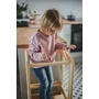 Inaltator Learning Tower Ajustabil, Ajutor de bucatarie MeowBaby  , lemn natur - 21