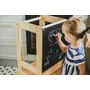 Inaltator Learning Tower Ajustabil cu tabla de scris, Ajutor de bucatarie MeowBaby  , lemn natur - 4