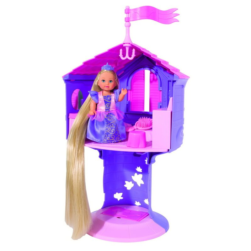 Simba - papusa evi love turnul lui rapunzel