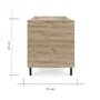 Tutti bambini - – Patut evolutiv 3 in 1 Como Oak & Slate Grey - 7