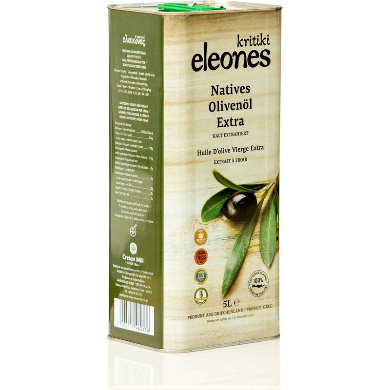 Cretan mill - ulei de masline extravirgin kritiki eleones 5l bo40