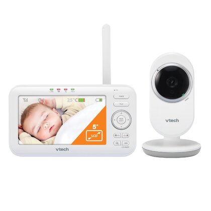 play Proverb Fate Vtech - VM5252 Video Monitor pentru bebelusi cu ecran de 5 LCD