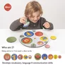 Joc magnetic Taf Toys - Puzzle Peek-A-Boo