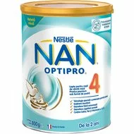 Lapte pentru copii de varsta mica Nestlé NAN OPTIPRO 4, de la 2 ani, 800g