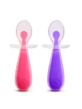 Munchkin Lingurite Pentru Bebelusi, Gentle Scoop, Set 2 Buc., 6L+