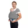 Sistem De Purtare Wrap Elastic Babylonia Tricot Slen Cool, 3.5kg-15kg.