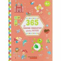 365 de jocuri educative pentru fetite (4 ani+)