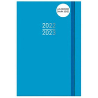 Agenda A5 datata an Academic 2022-2023 cu banda elastica