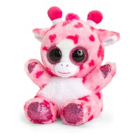 Animotsu Pink Heart Giraffe 15.cm