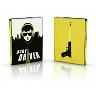 Baby Driver - BLU-RAY 2D + CD original Soundtrack (Steelbook)